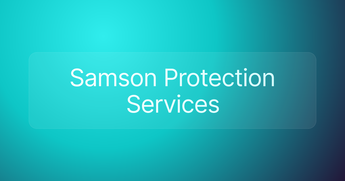 Samson Protection Services