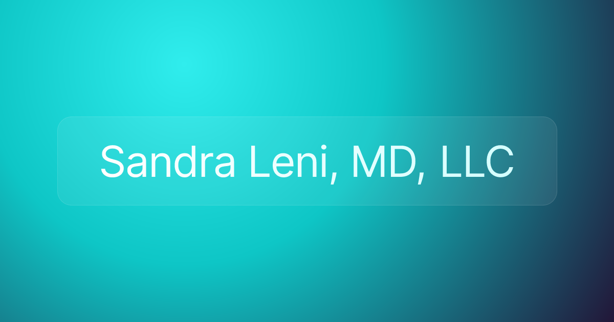 Sandra Leni, MD, LLC