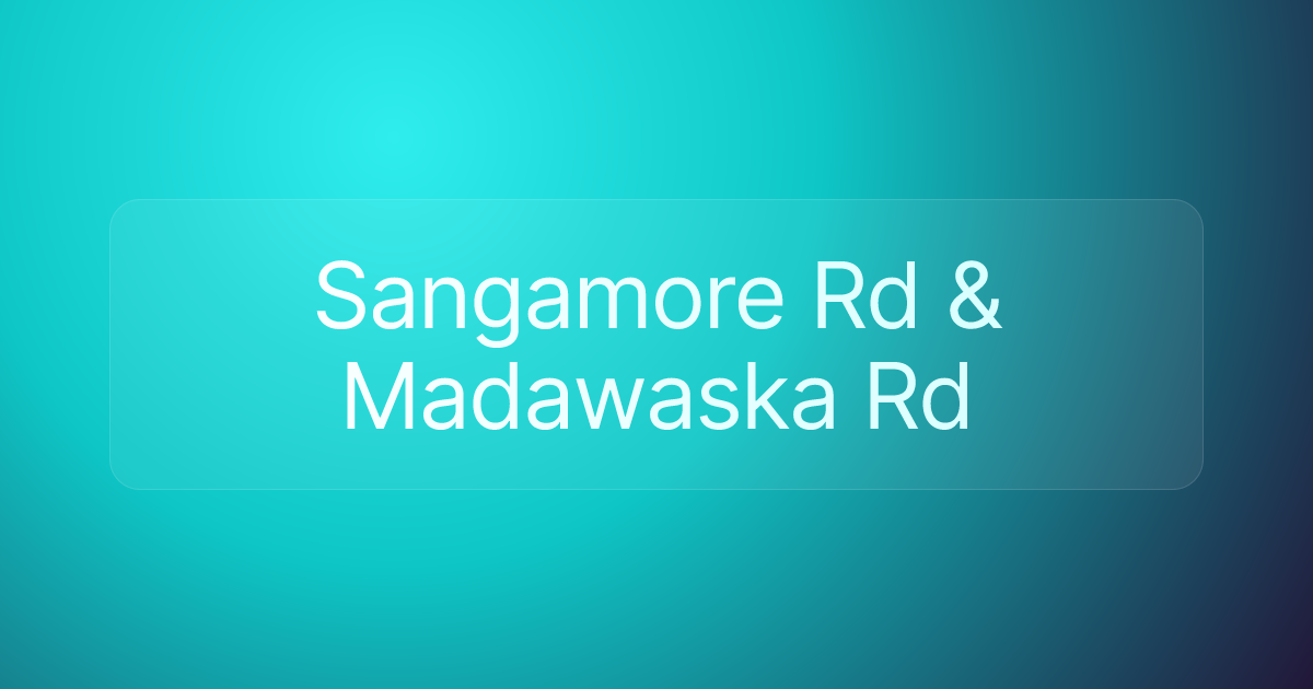 Sangamore Rd & Madawaska Rd