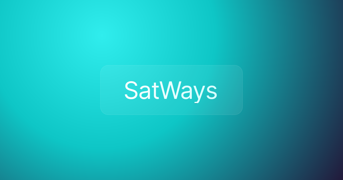 SatWays