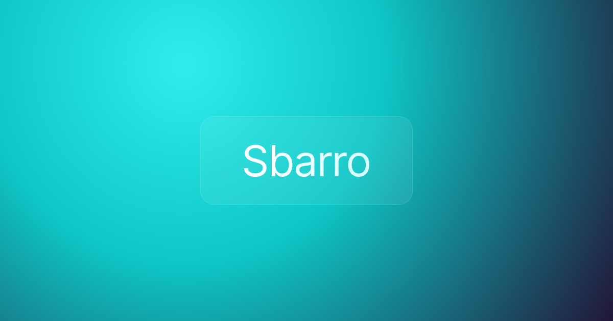 Sbarro