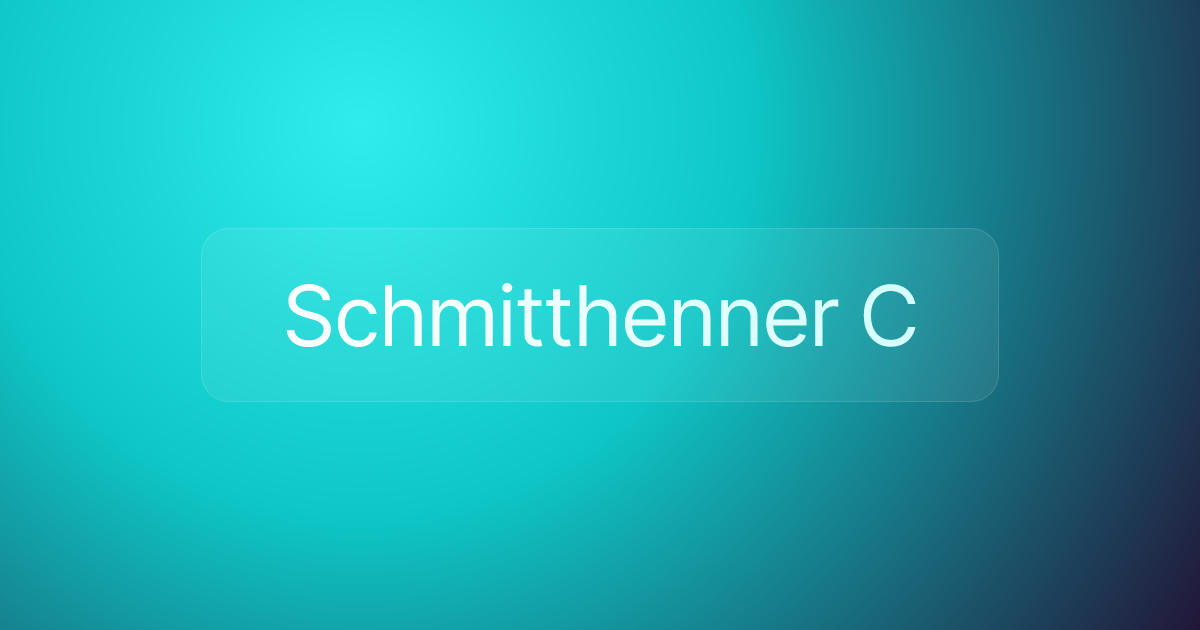 Schmitthenner C