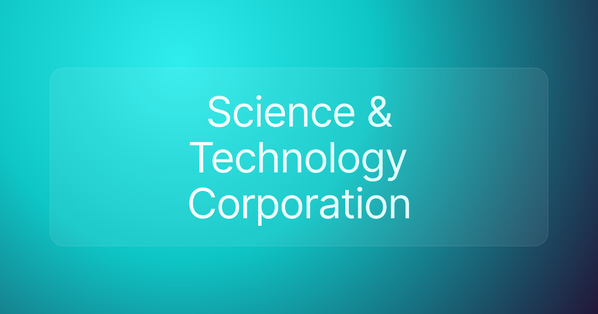 Science & Technology Corporation
