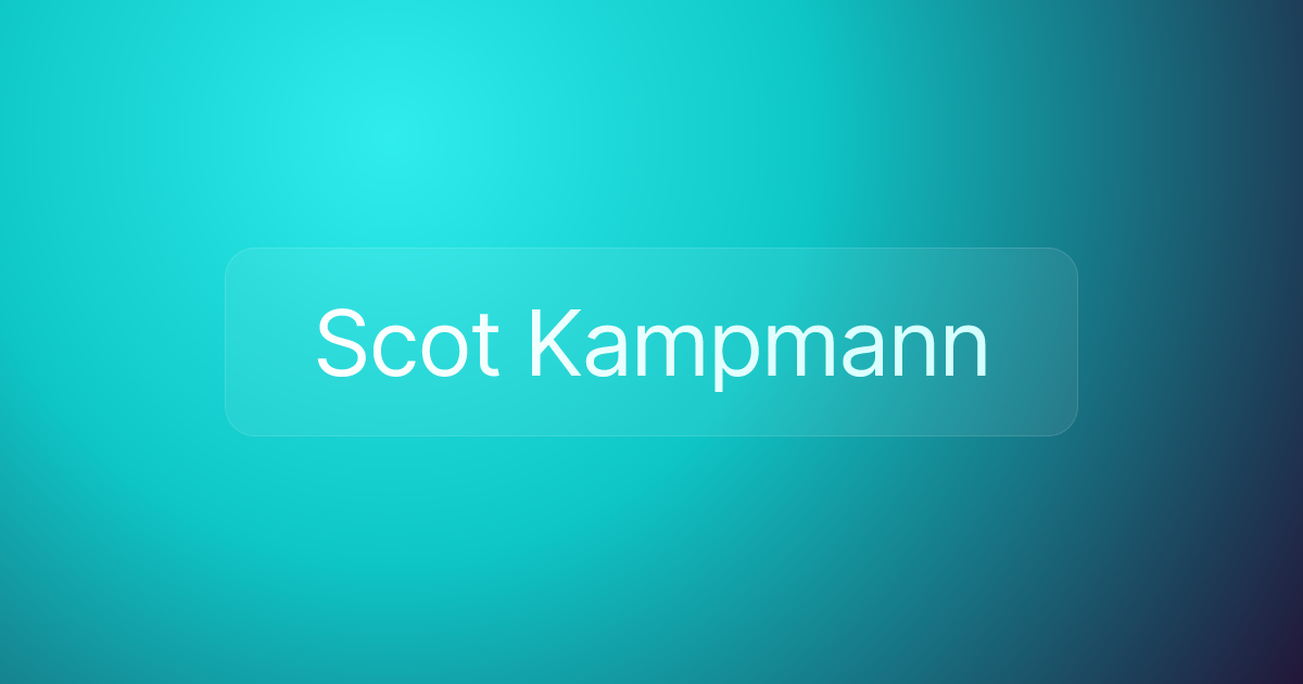 Scot Kampmann