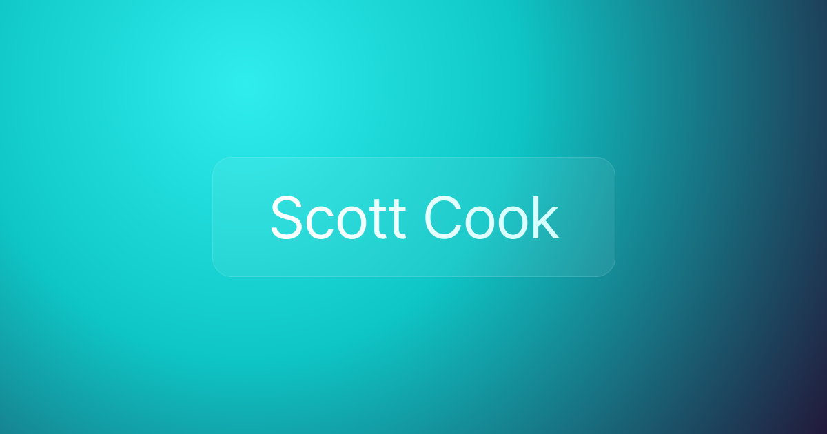 Scott Cook