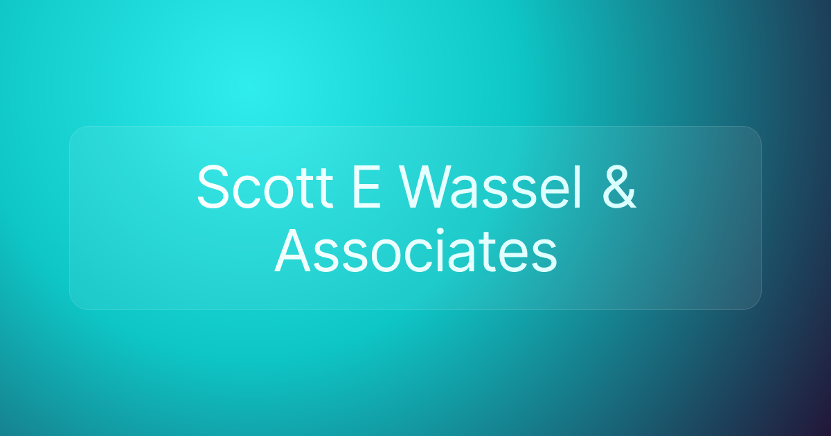 Scott E Wassel & Associates