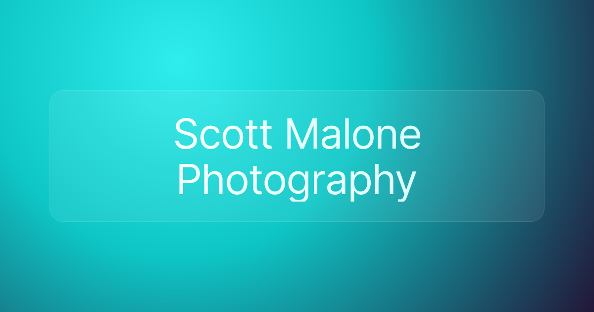 Scott Malone Photography