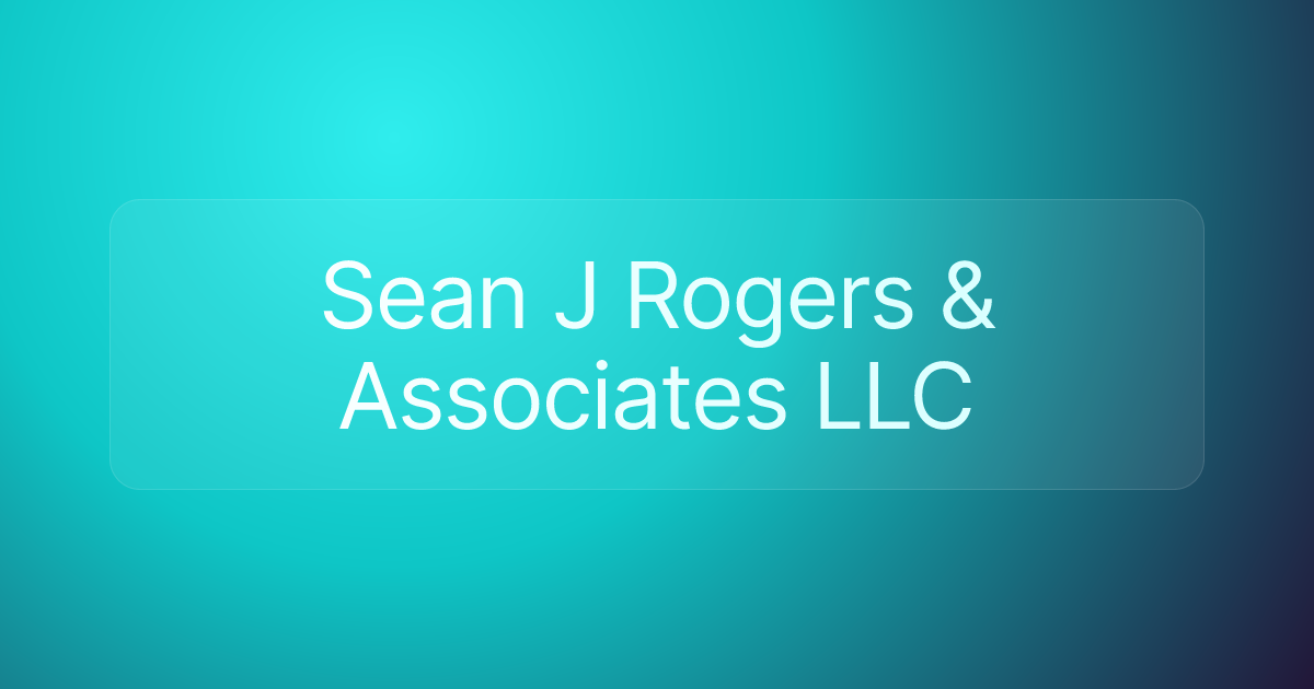 Sean J Rogers & Associates LLC
