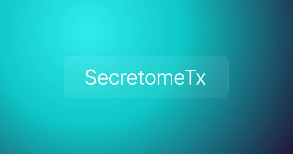 SecretomeTx