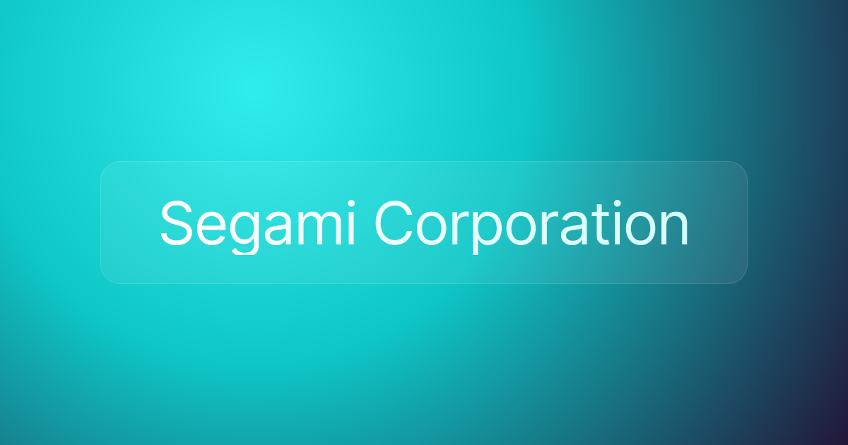 Segami Corporation