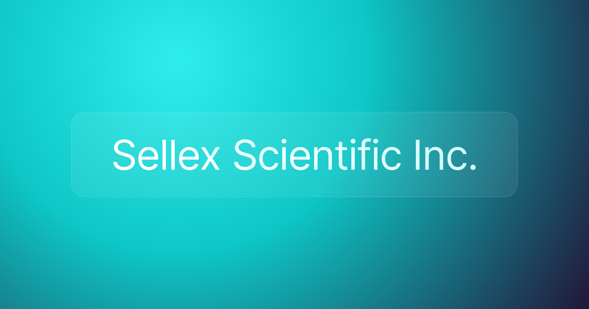 Sellex Scientific Inc.