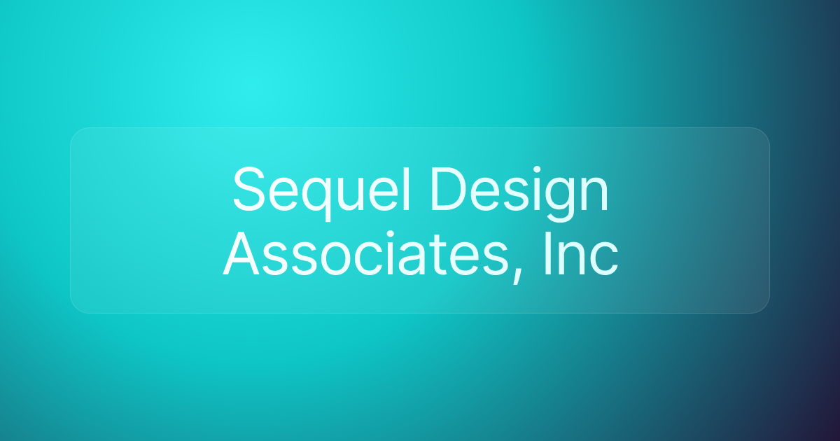 Sequel Design Associates, Inc