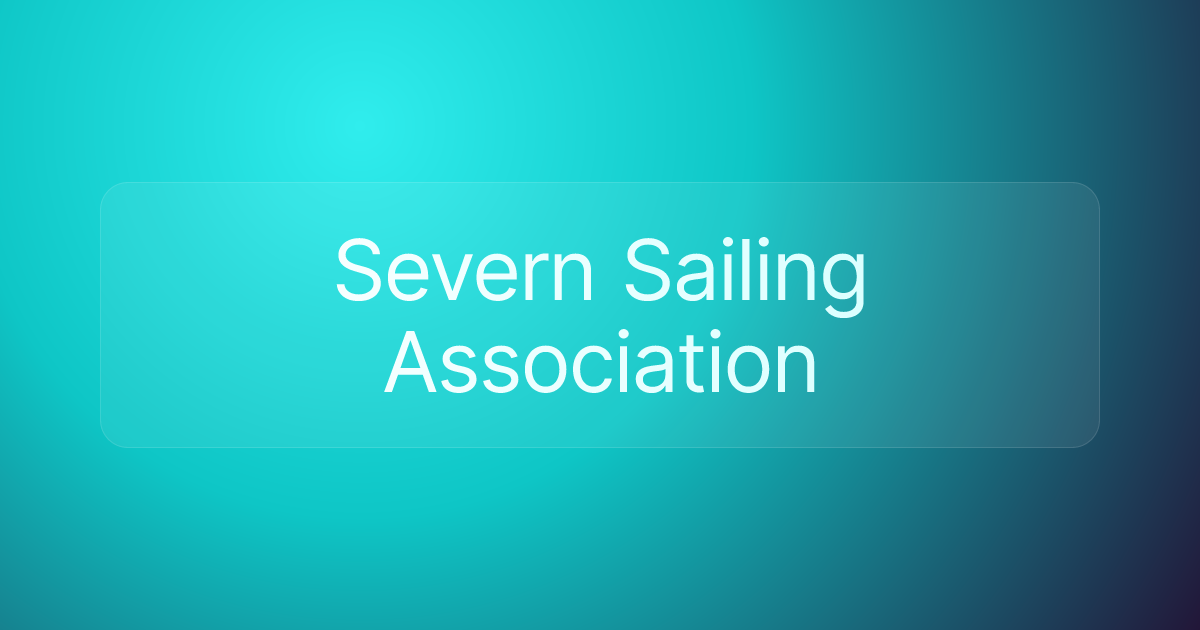 Severn Sailing Association