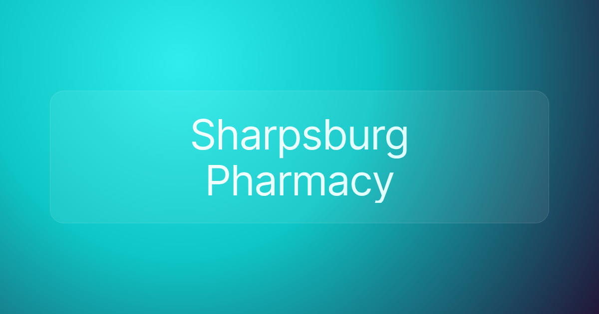 Sharpsburg Pharmacy
