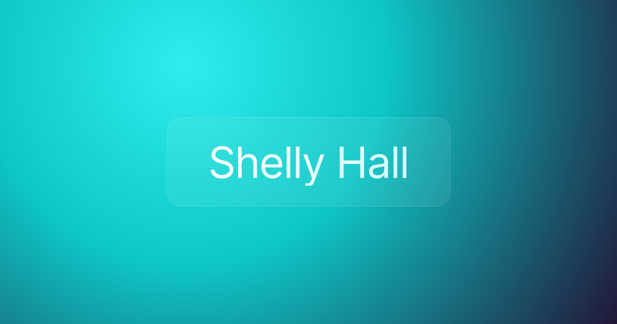 Shelly Hall