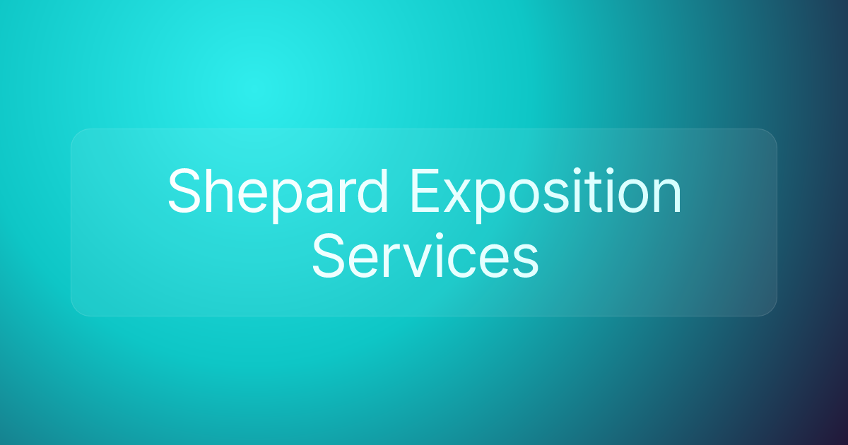 Shepard Exposition Services