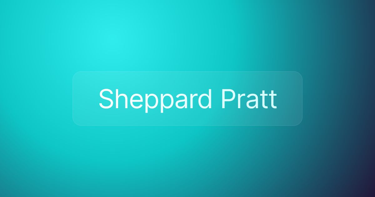 Sheppard Pratt