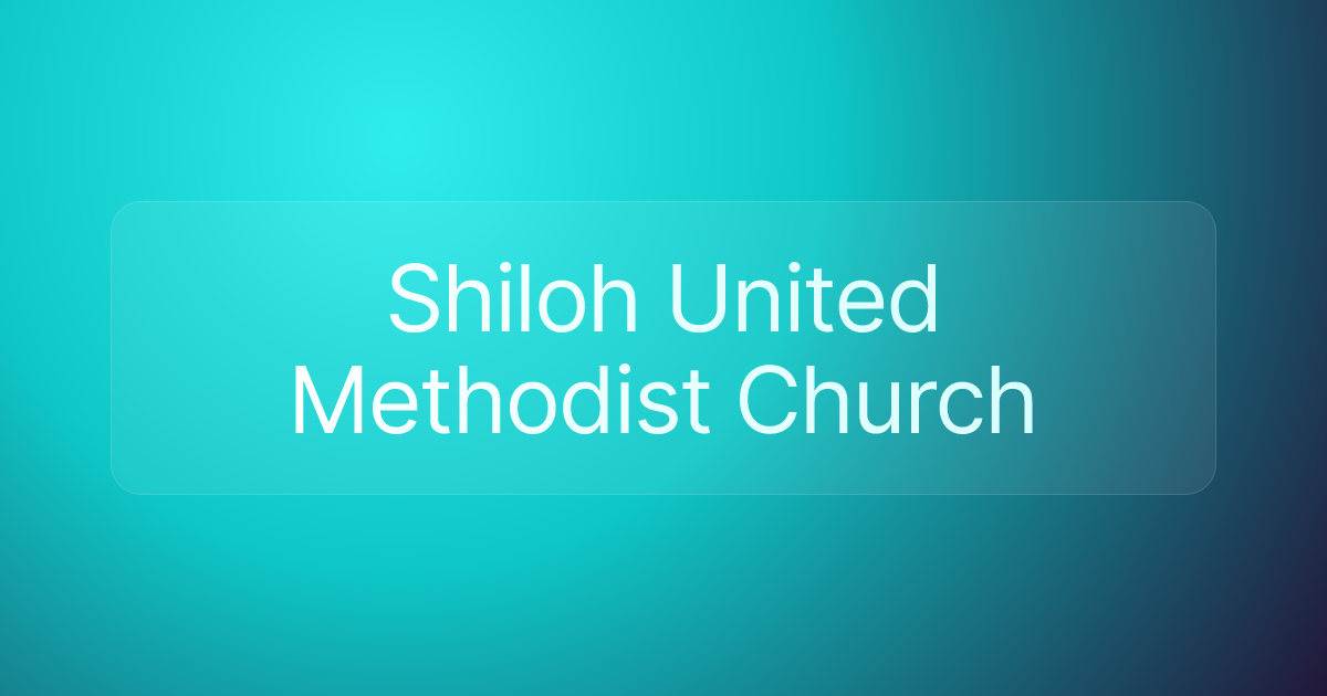 Shiloh United Methodist Church