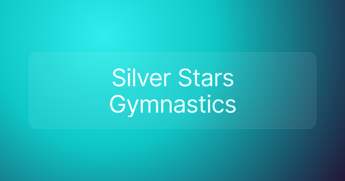 Silver Stars Gymnastics