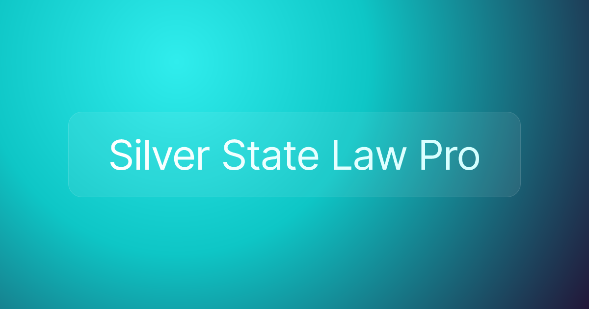 Silver State Law Pro