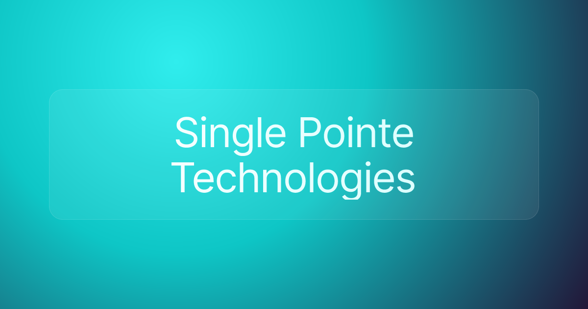 Single Pointe Technologies