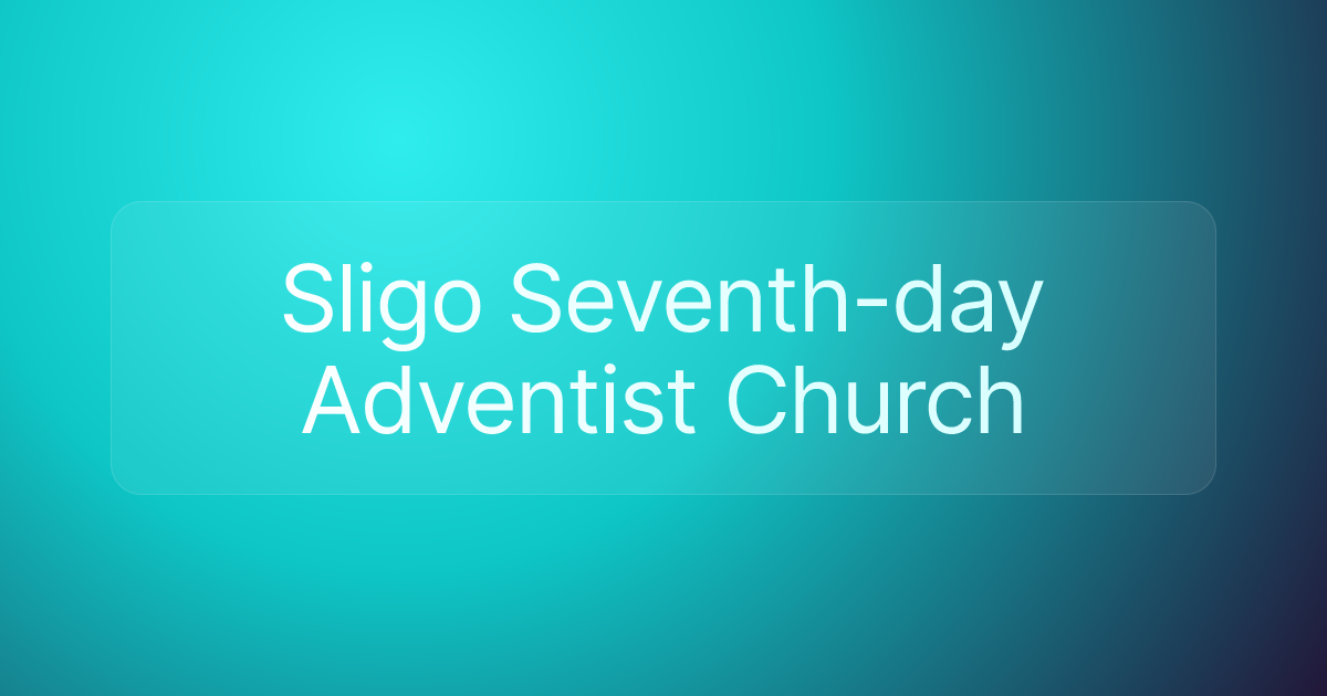 Sligo Seventh-day Adventist Church