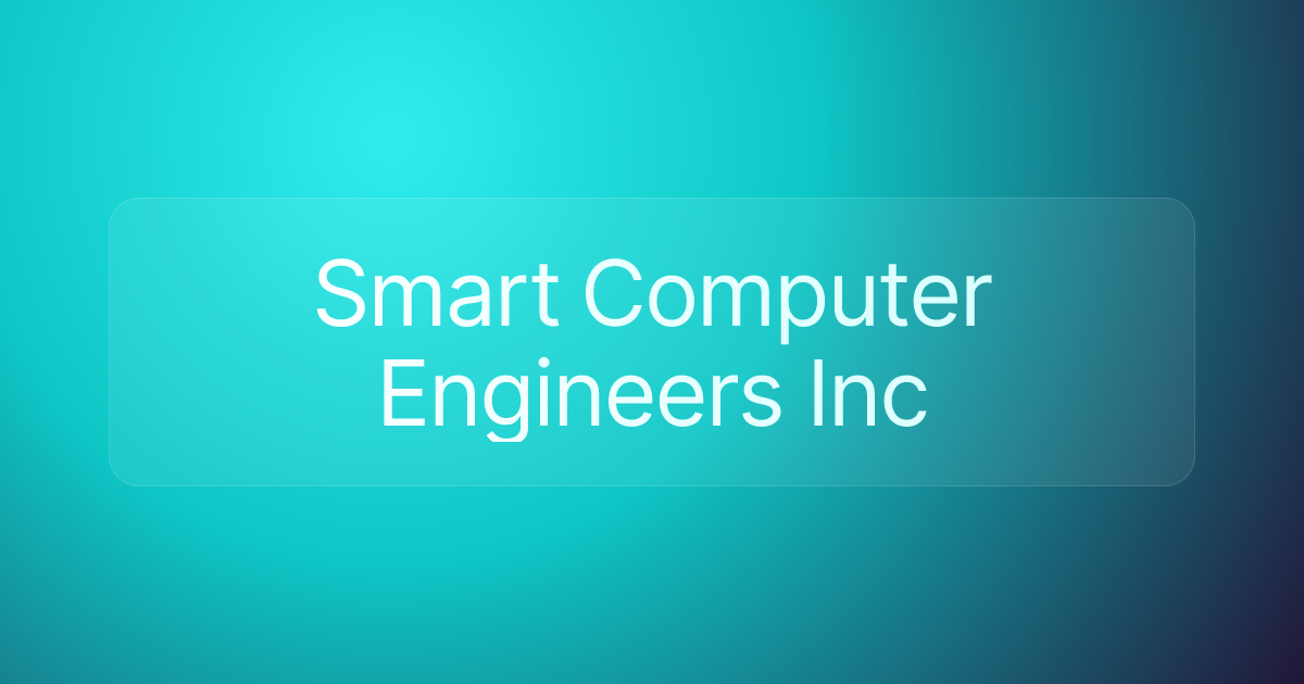 Smart Computer Engineers Inc