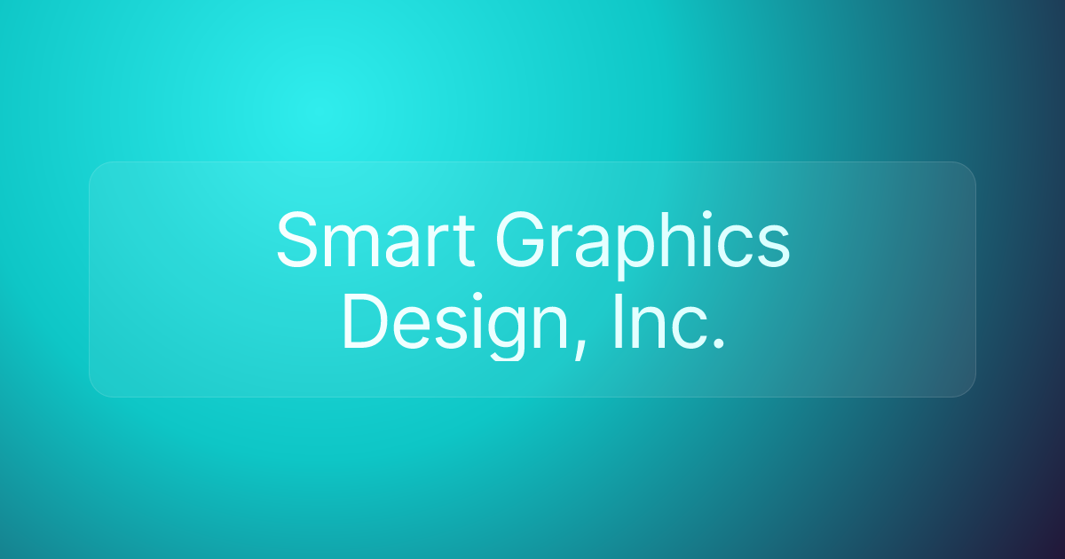 Smart Graphics Design, Inc.
