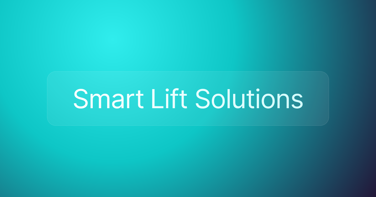 Smart Lift Solutions