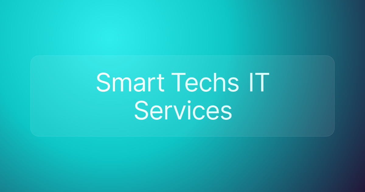 Smart Techs IT Services