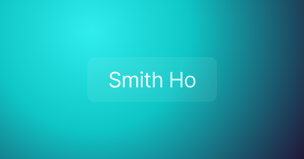 Smith Ho