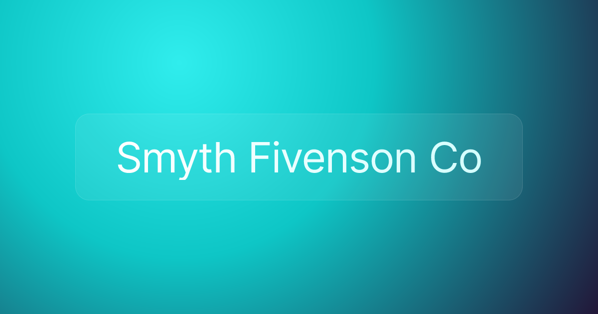 Smyth Fivenson Co