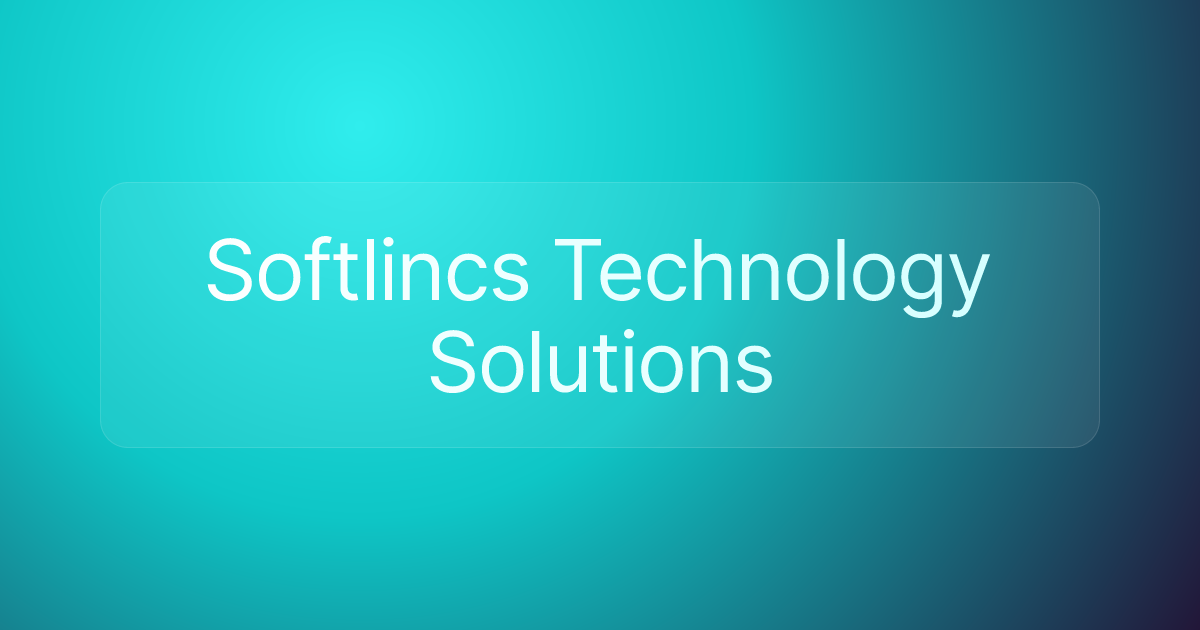 Softlincs Technology Solutions