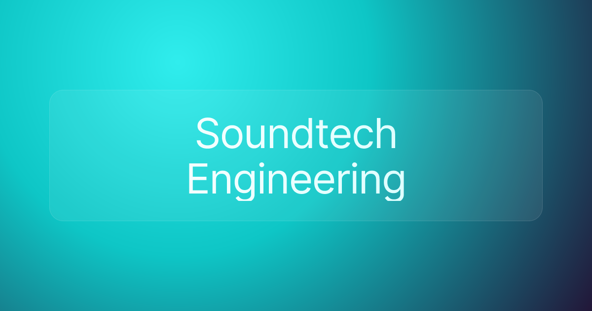 Soundtech Engineering