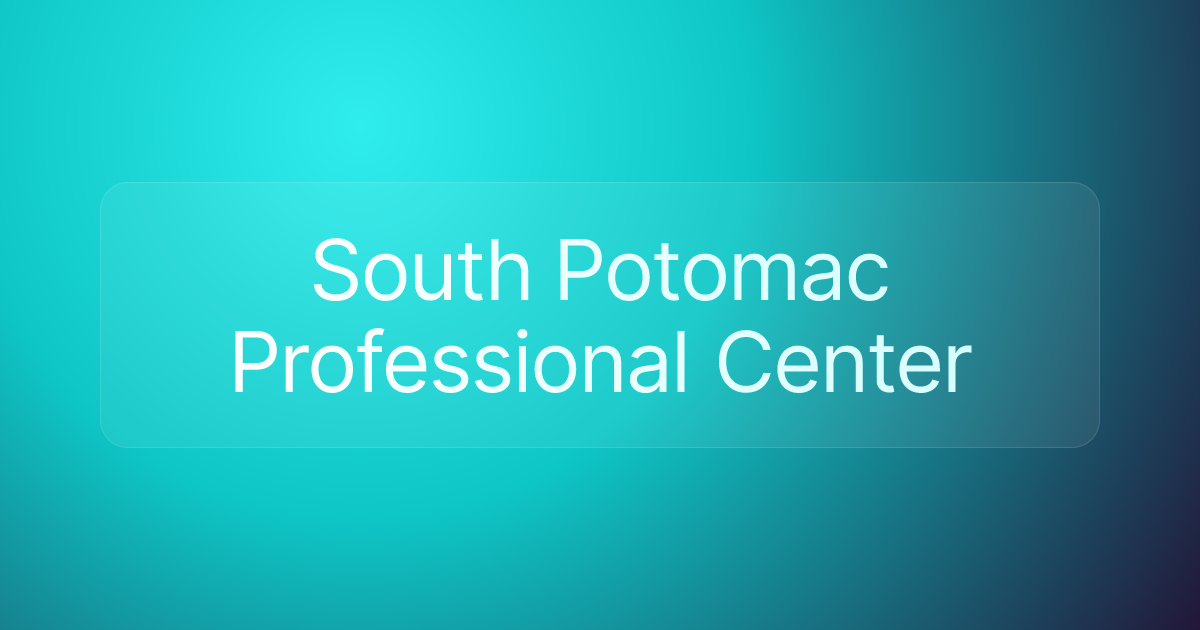 South Potomac Professional Center