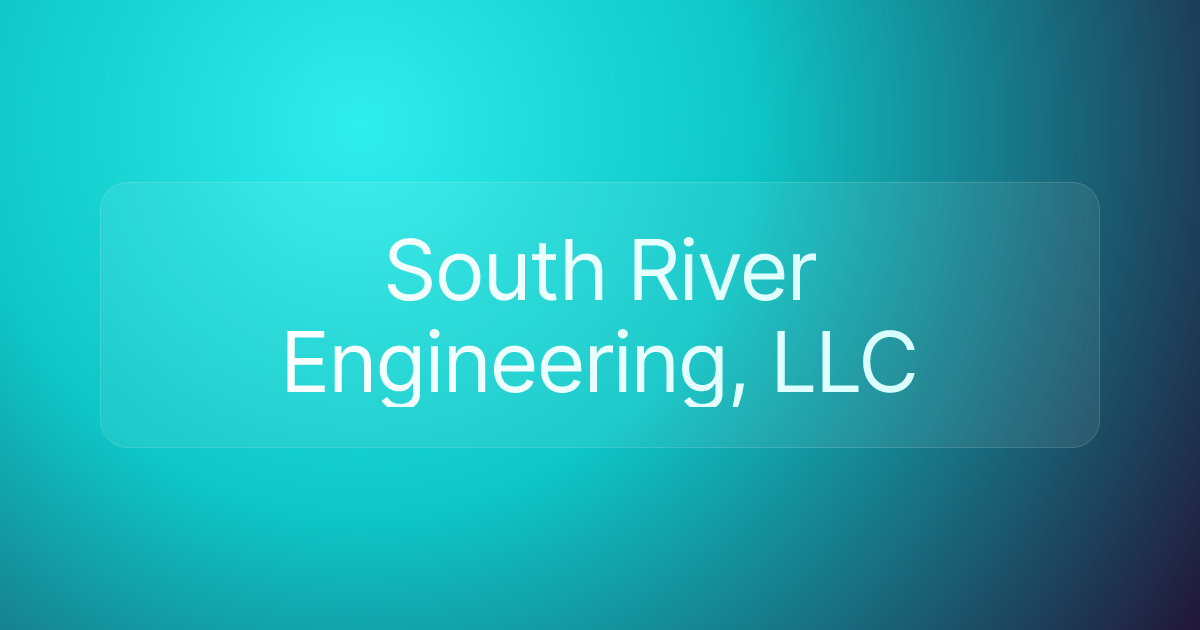 South River Engineering, LLC
