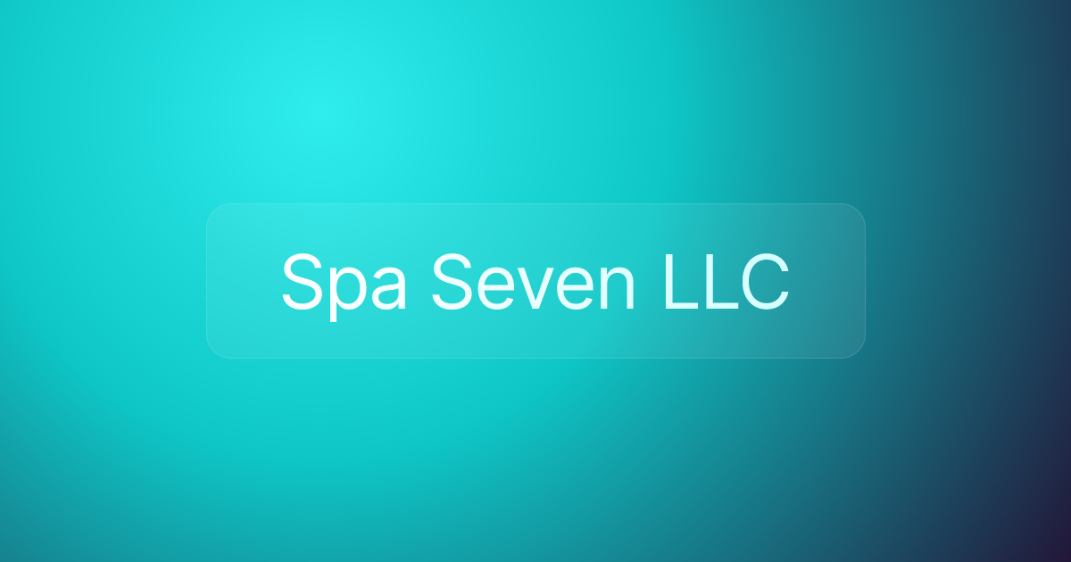Spa Seven LLC