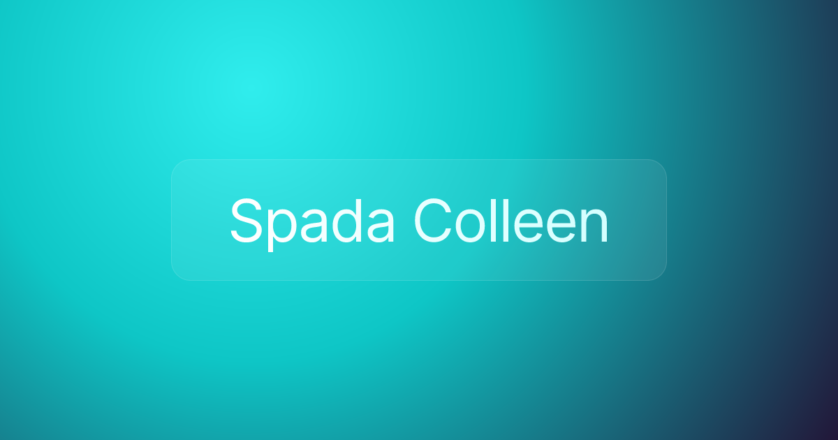 Spada Colleen