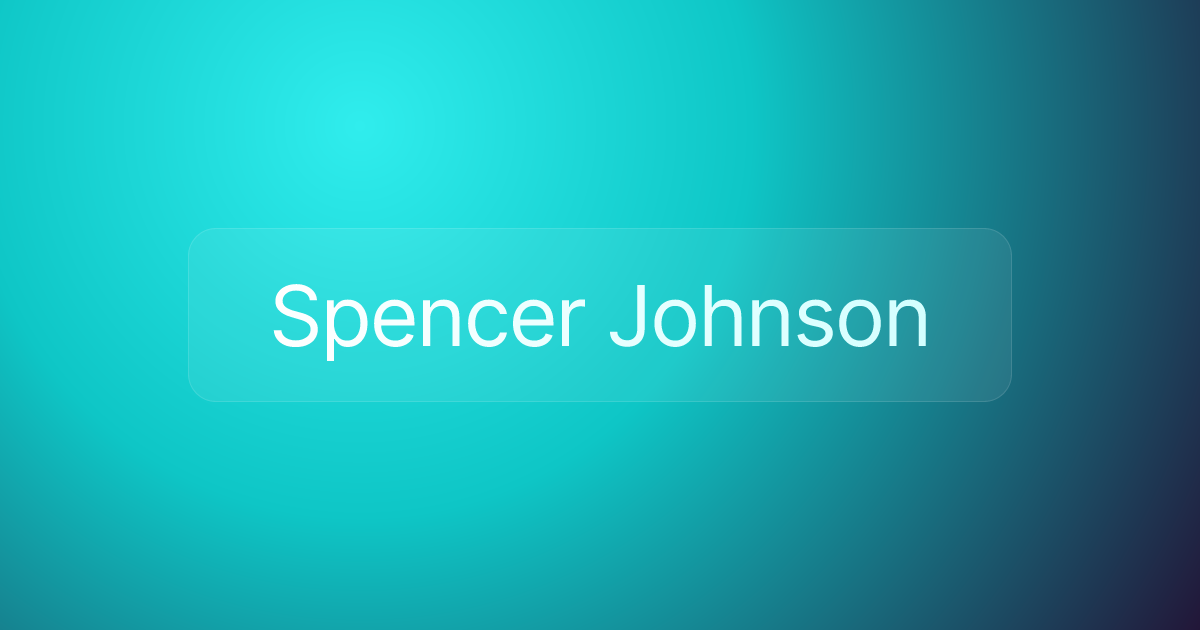 Spencer Johnson