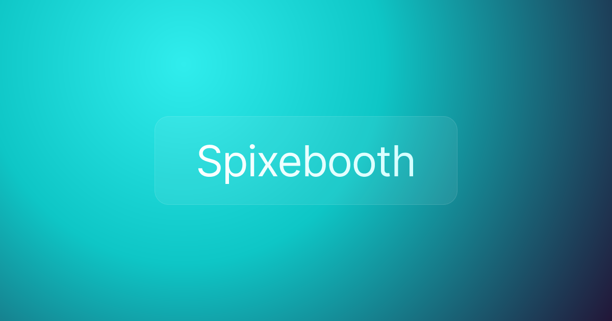 Spixebooth