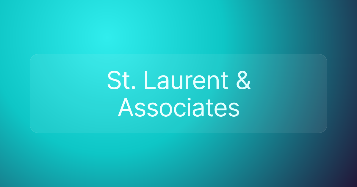 St. Laurent & Associates