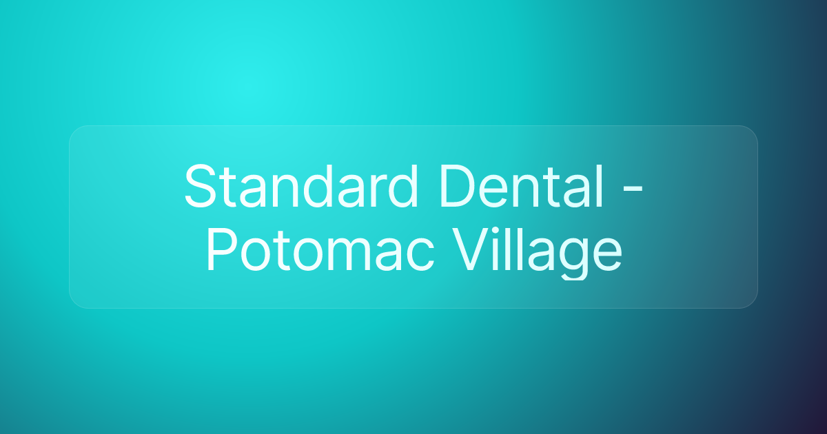 Standard Dental - Potomac Village