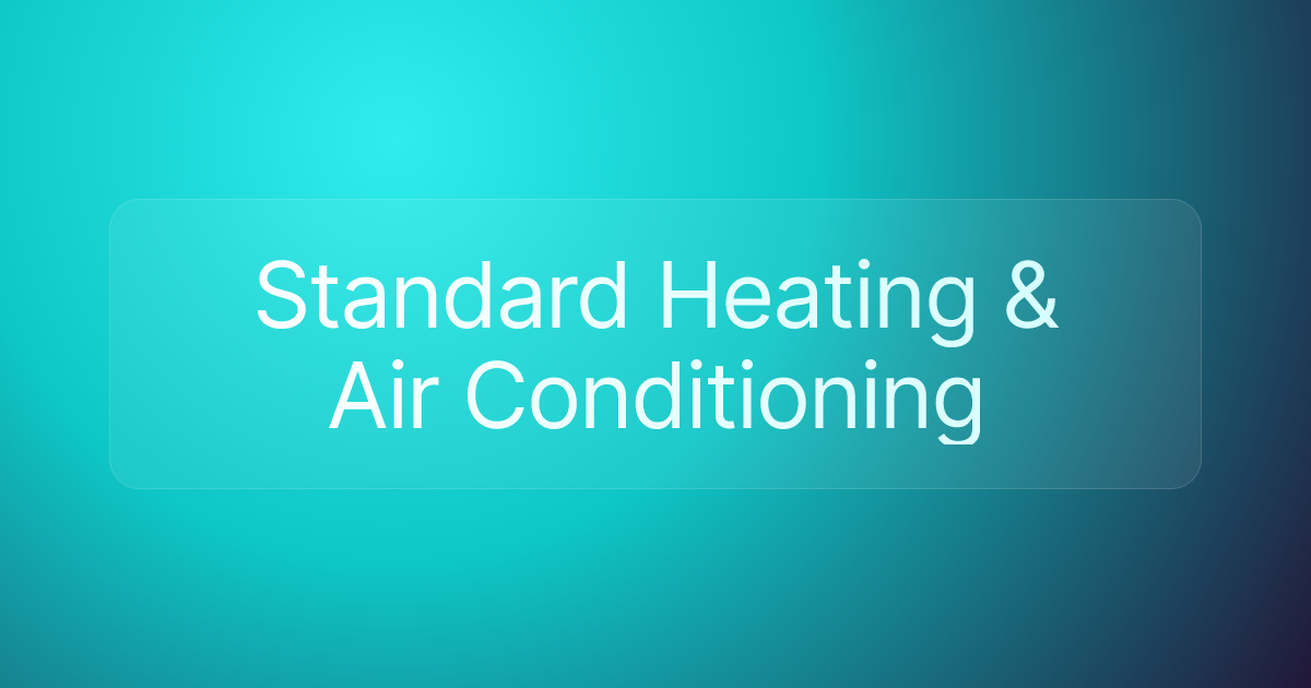 Standard Heating & Air Conditioning