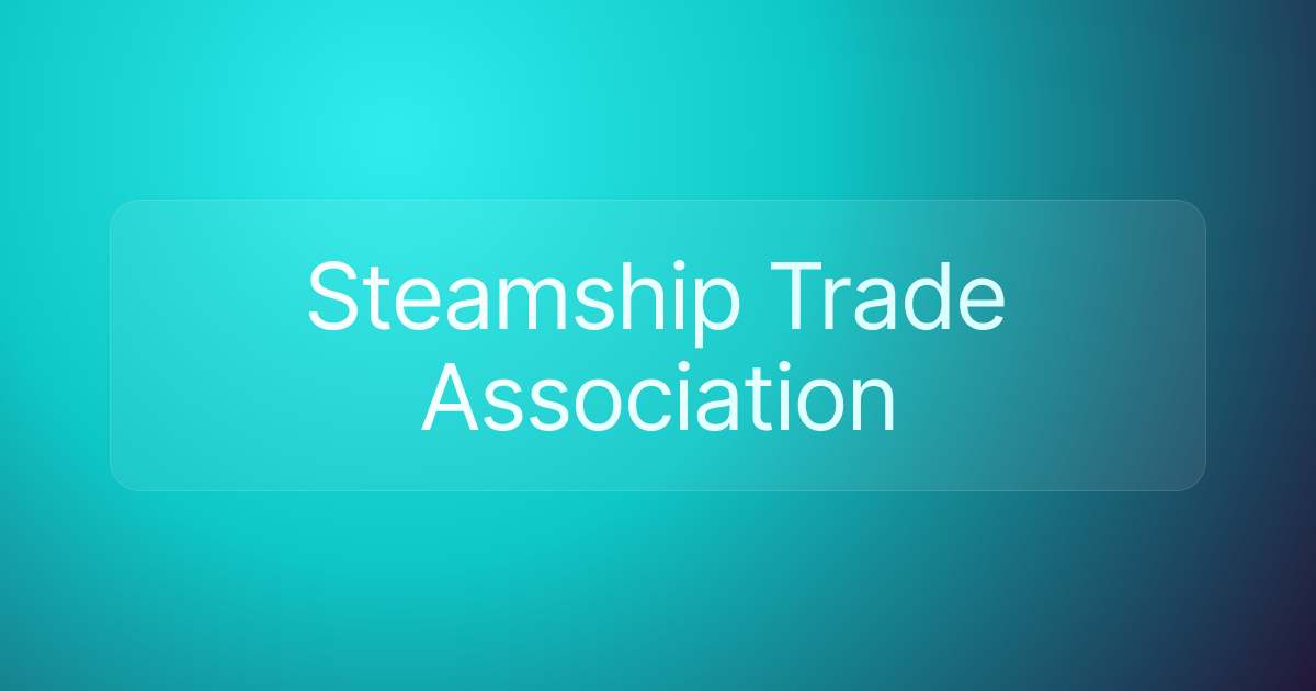 Steamship Trade Association
