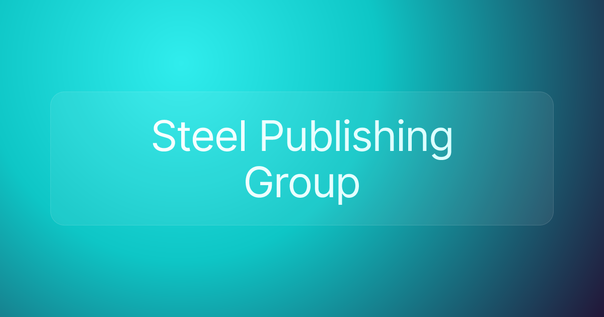 Steel Publishing Group