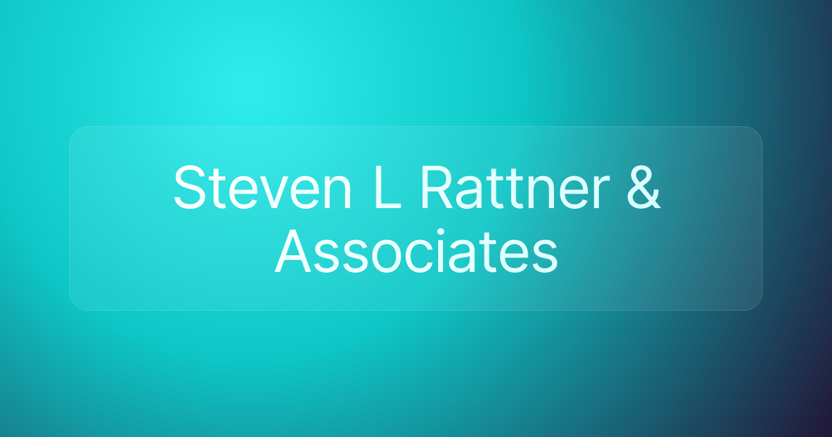 Steven L Rattner & Associates