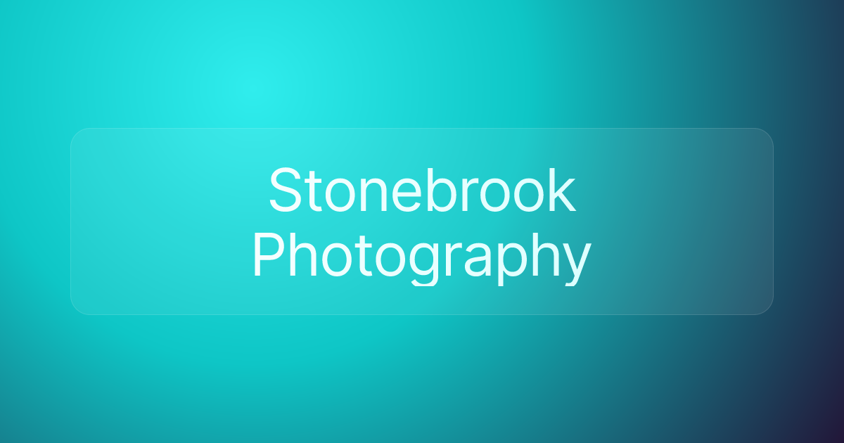 Stonebrook Photography