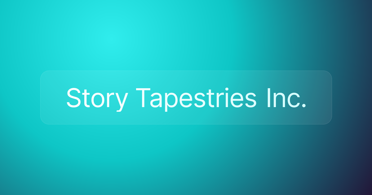 Story Tapestries Inc.