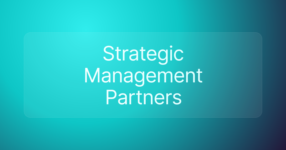 Strategic Management Partners