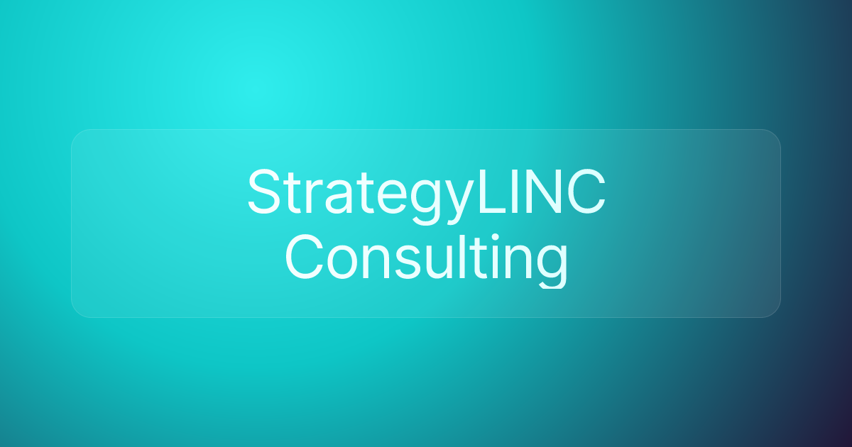 StrategyLINC Consulting